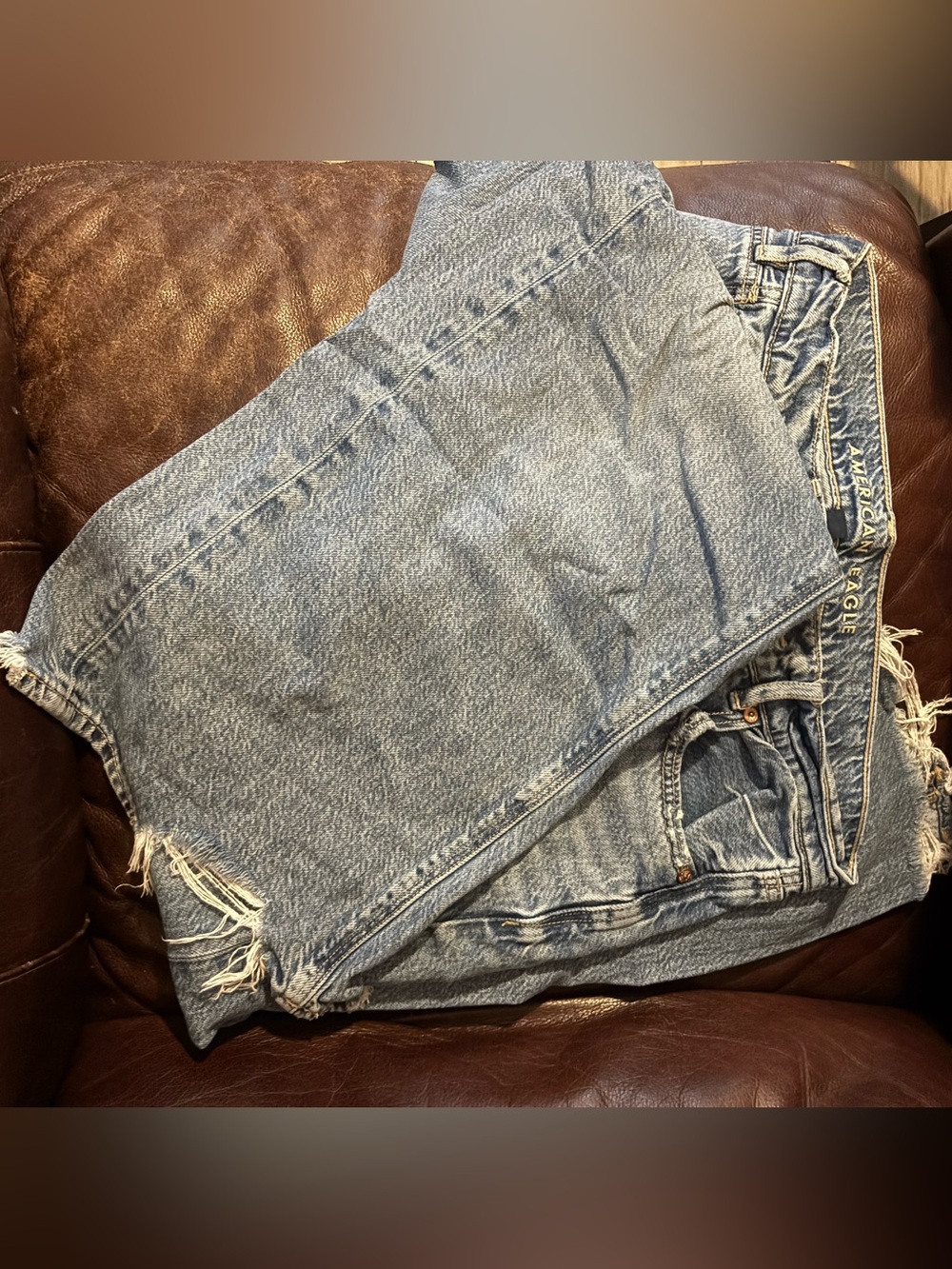 American Eagle Outfitters Light Blue Women's Wide Leg Jeans